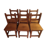 Lot de 6 chaises