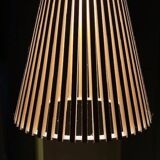 Wooden pendant lights from Secto Design