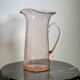 Glass decanter and mouth-blown, Biot 1960