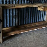 Old carpenter's workbench restored