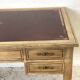 Bureau style Louis XVI bois et cuir