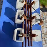 Scandinavian perspex chandelier