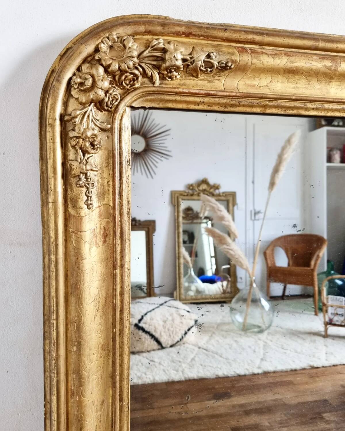 Antique Louis Philippe mirror