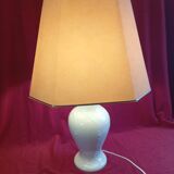 Art deco style ceramic base lamp