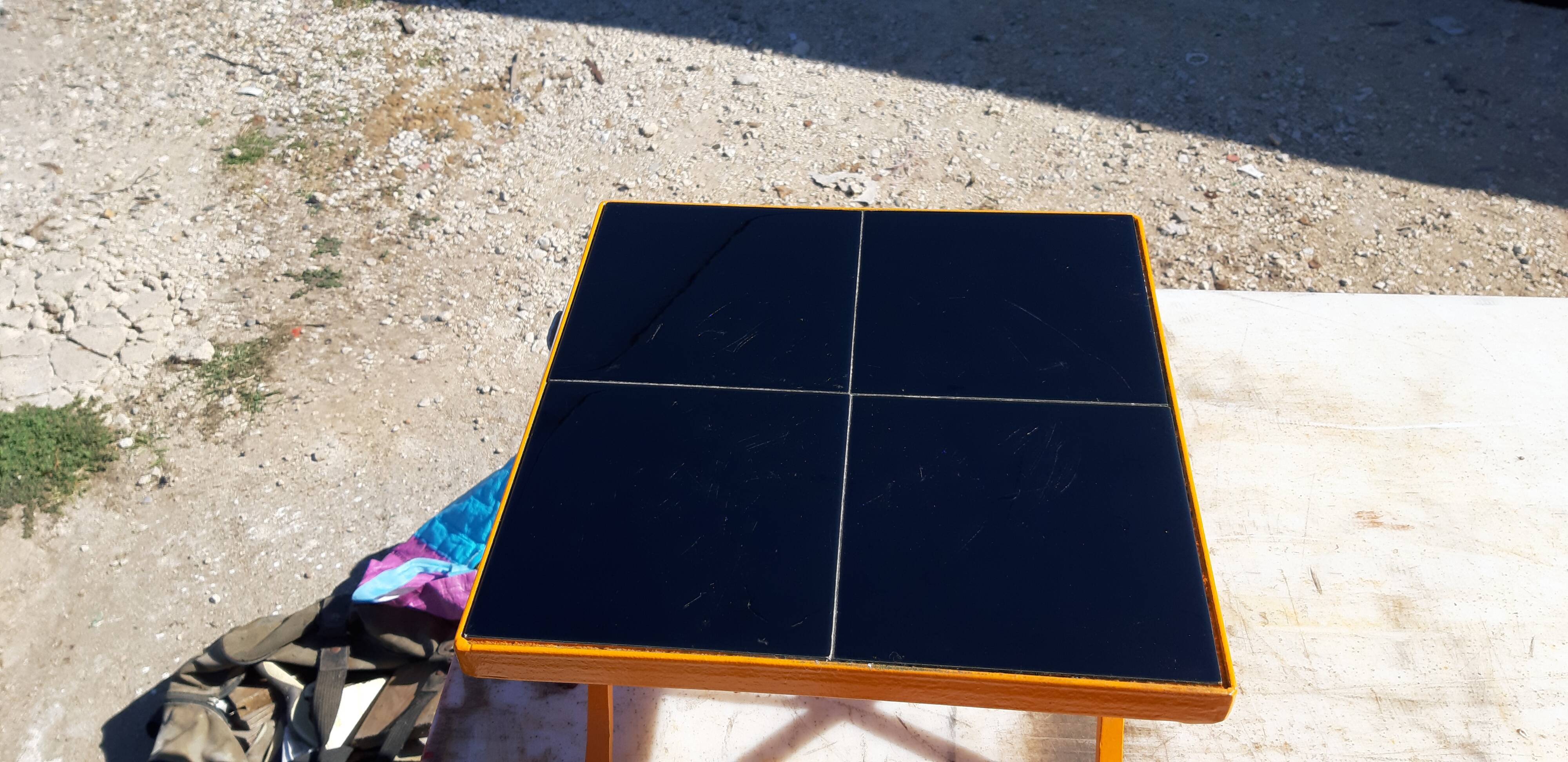 Vintage tablet from the 70s