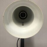 Space age 1970 yellow metal desk lamp