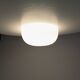 Vintage opaline dome ceiling light from the 60s
