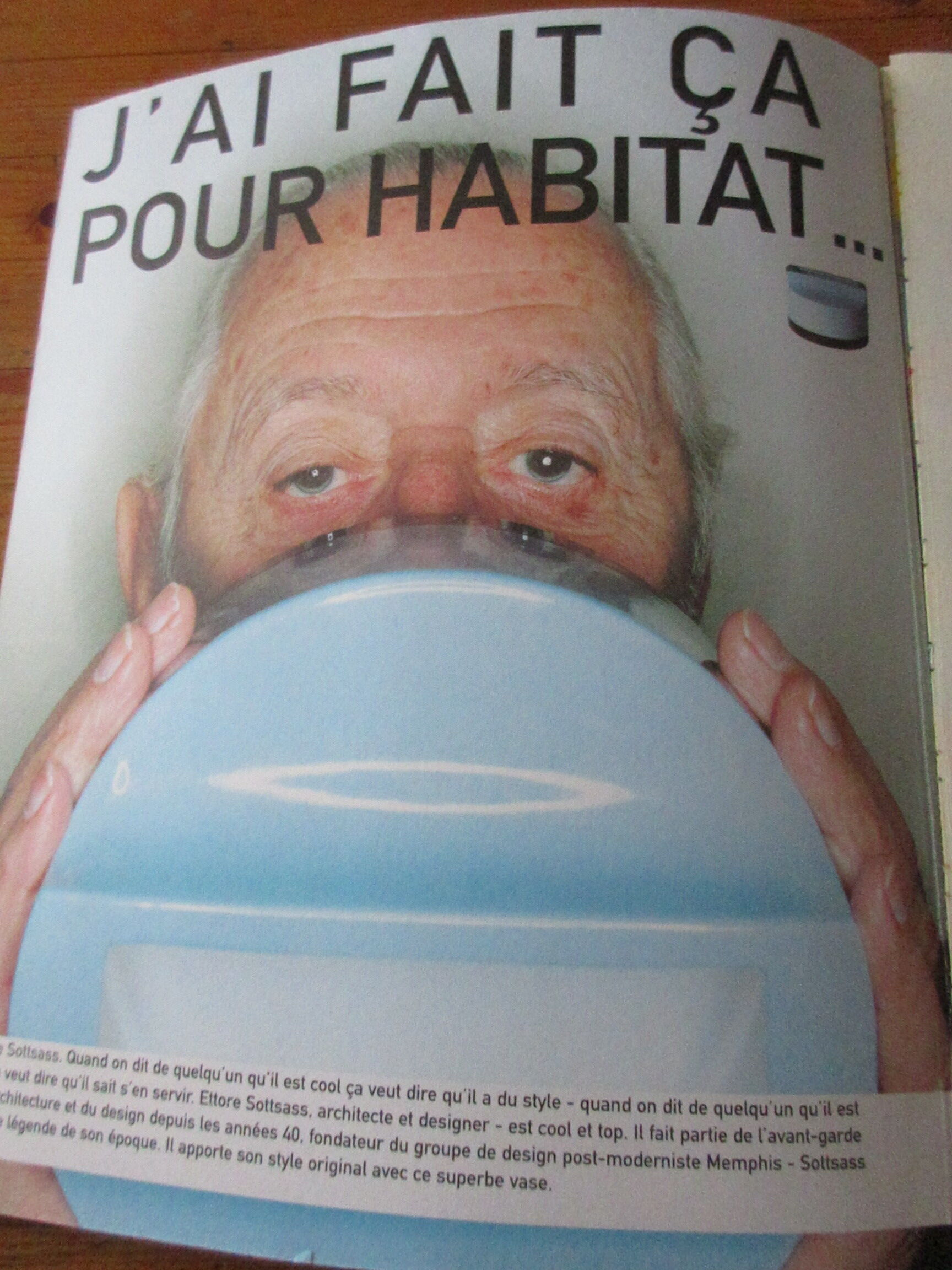 Yantra ashtray, Ettore Sotttsass 2001