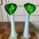 Paire de vases style Murano années 60
