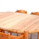 Set of 6 solid pinewood armchairs by Rainer Daumiller for Hirtshals Sawmill