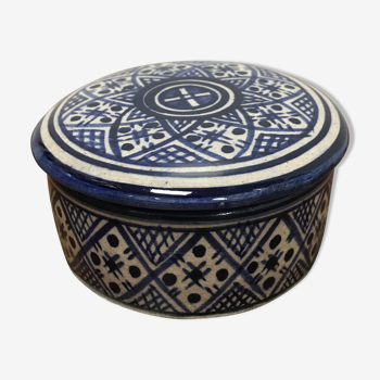 Moroccan ceramic box