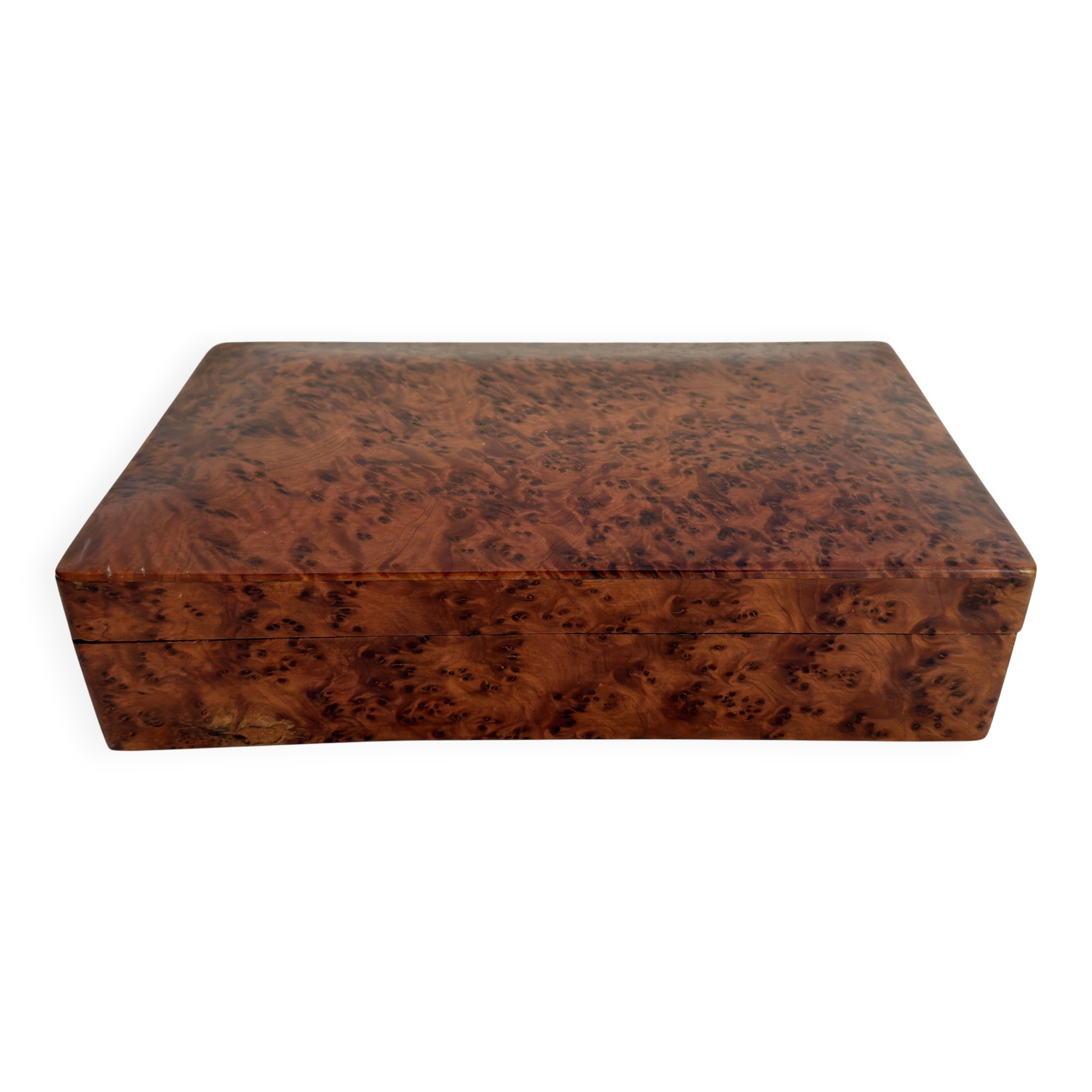 Coffret bois - Loupe de thuya