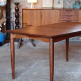 Johannes Andersen, table en teck et palissandre