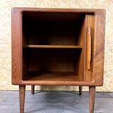 1960s 1970s Teak Sideboard Credenza Cabinet Danish Modern Design Denmark