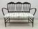 Giuseppe Gaetano Descalzi Mid-Century Modern Italian Chiavari Sofa, 1950s