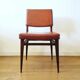 Set of 4 vintage skai chairs