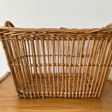 XL rattan trunk basket