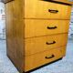 Commode vintage chêne blond Circa 60
