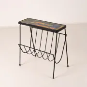 Ceramic tile magazine rack by Belarti