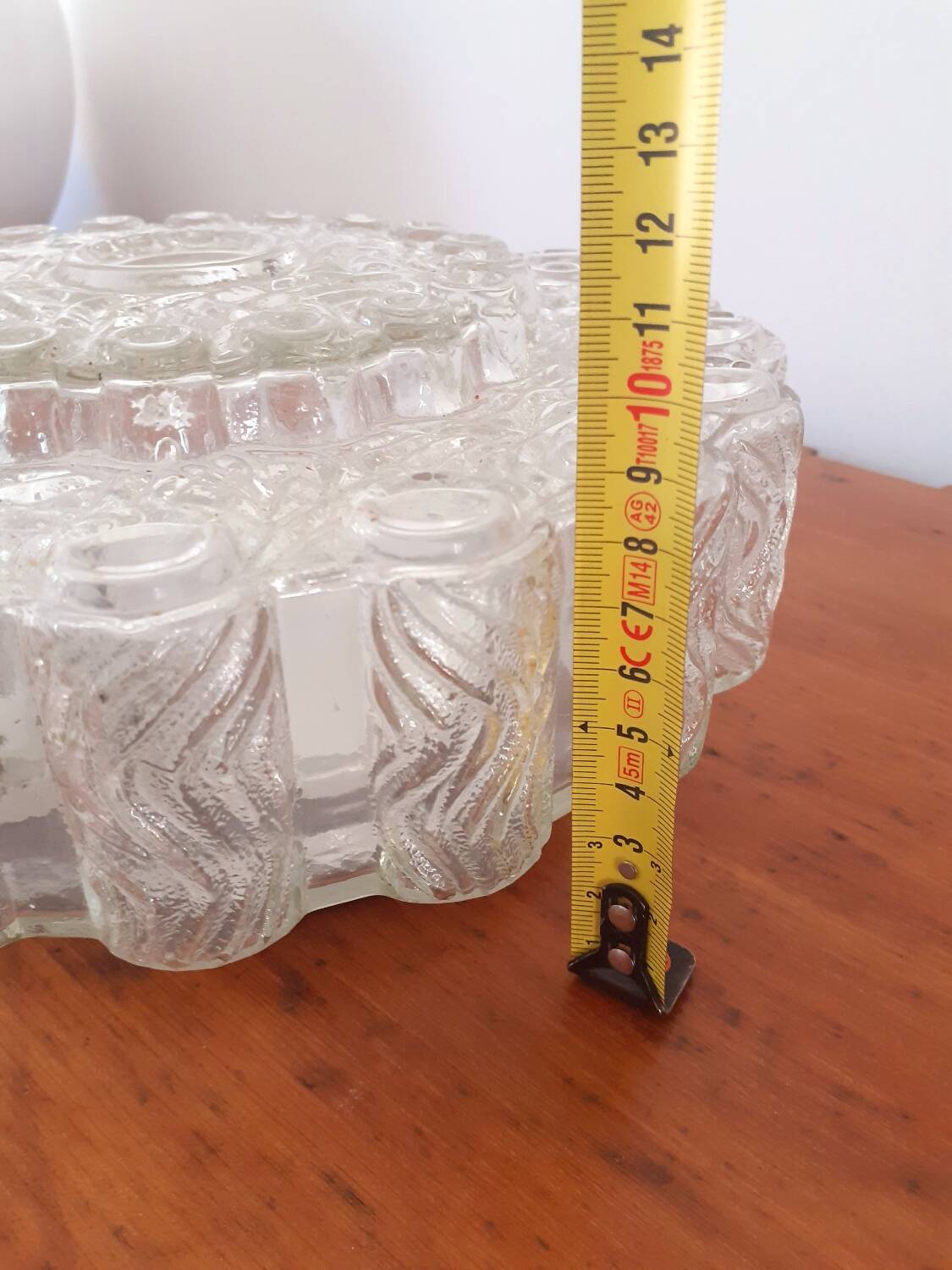 Glass ceiling light / wall light