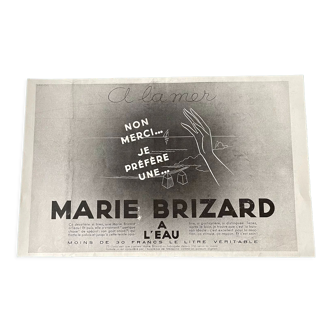 Old advertisement 1936