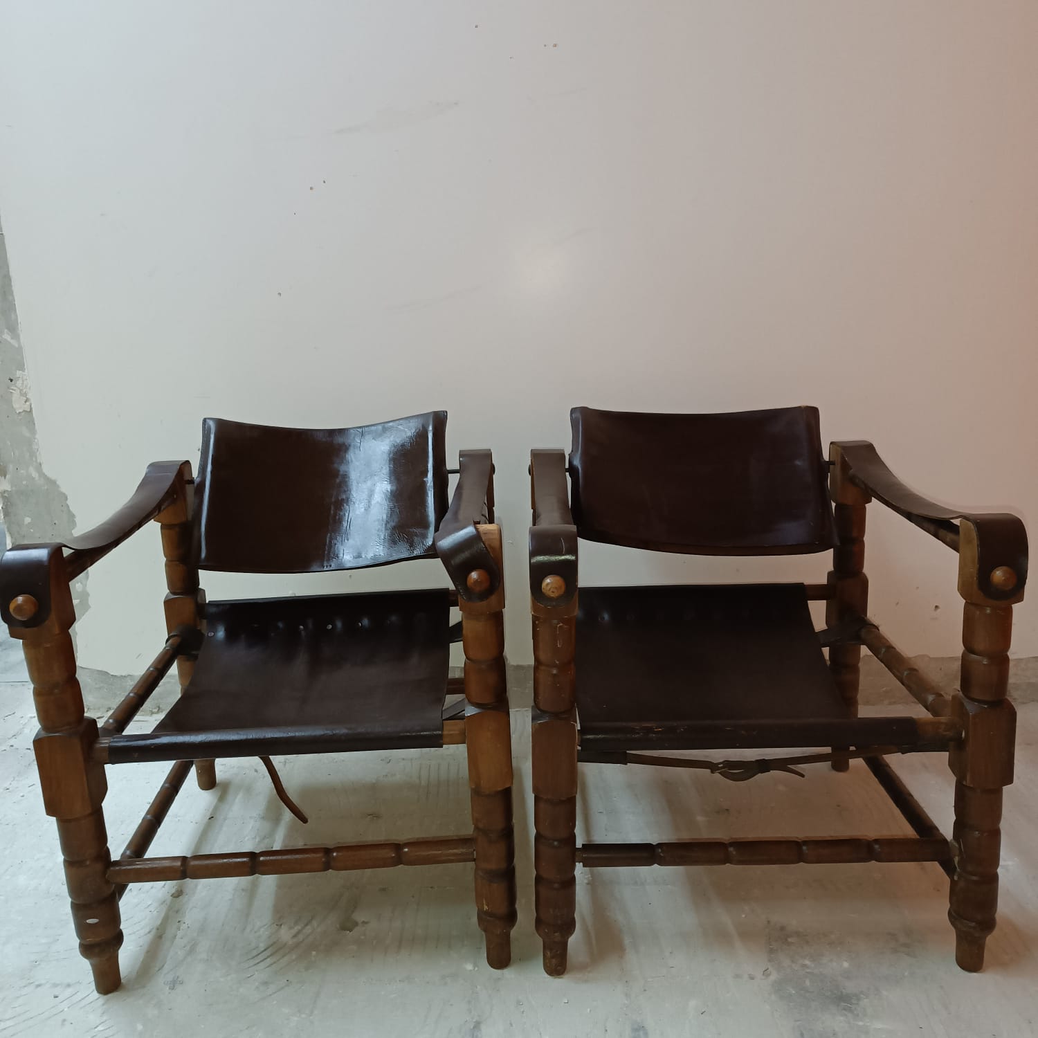 Vintage armchair Safari 1960