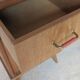 Minister's desk 1960s light oak