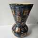 Large baluster vase in ceramic with vintage geometric patterns - pottery An