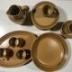 Stoneware service "Atelier d'Art" Sarreguemines France