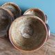 Soup bowls in Puisaye pyrite stoneware by Jean-Pierre Prud'homme