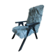 Fauteuil scandinave en fourrure