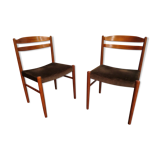 Pair of scandinavian chairs Johansson