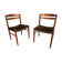 Pair of scandinavian chairs Johansson