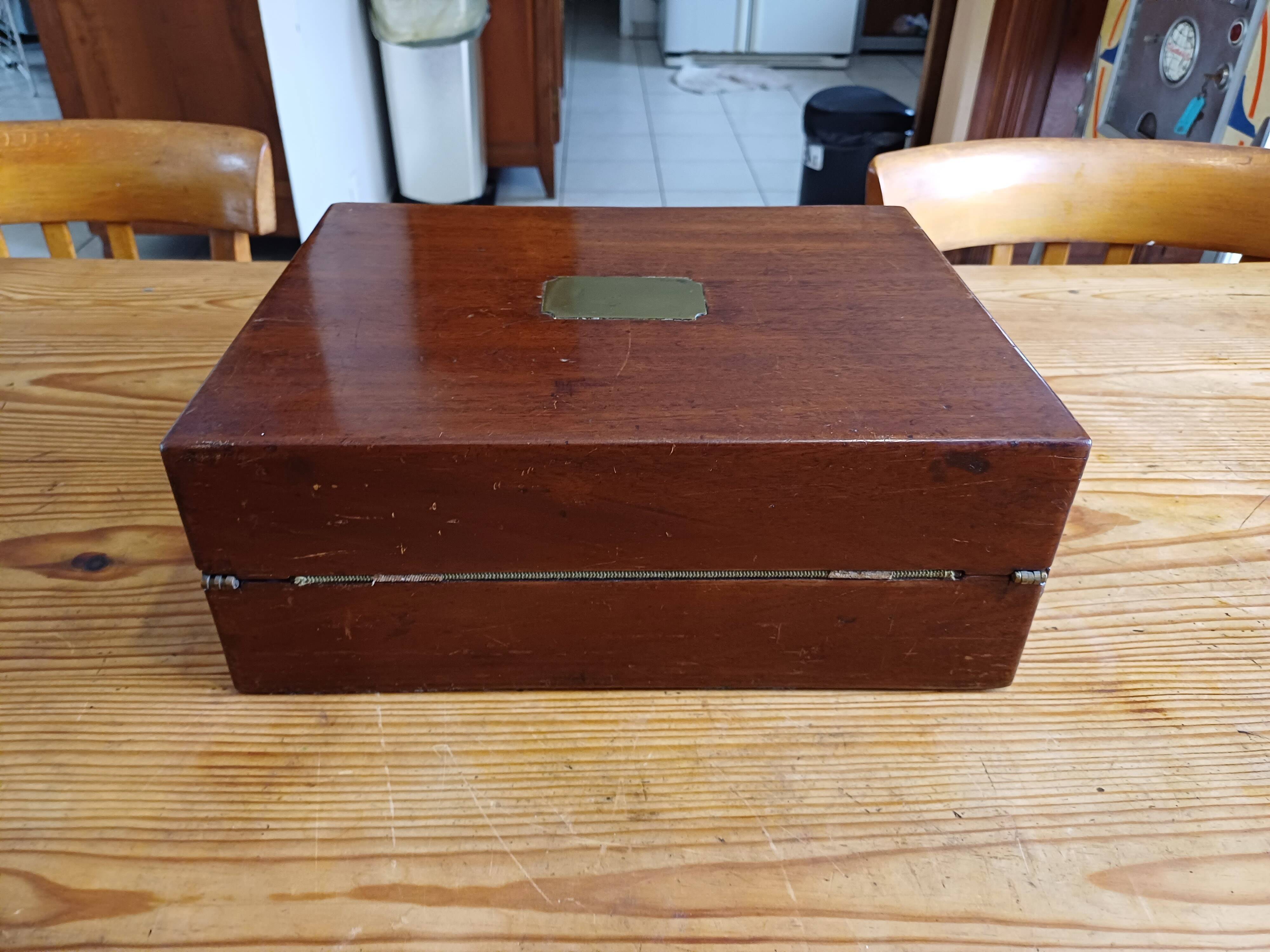 Marine Mahogany Hawksley writing desk