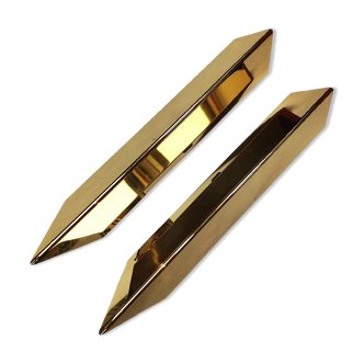 Pair of wall lamps by J.T. Kalmar, 70'