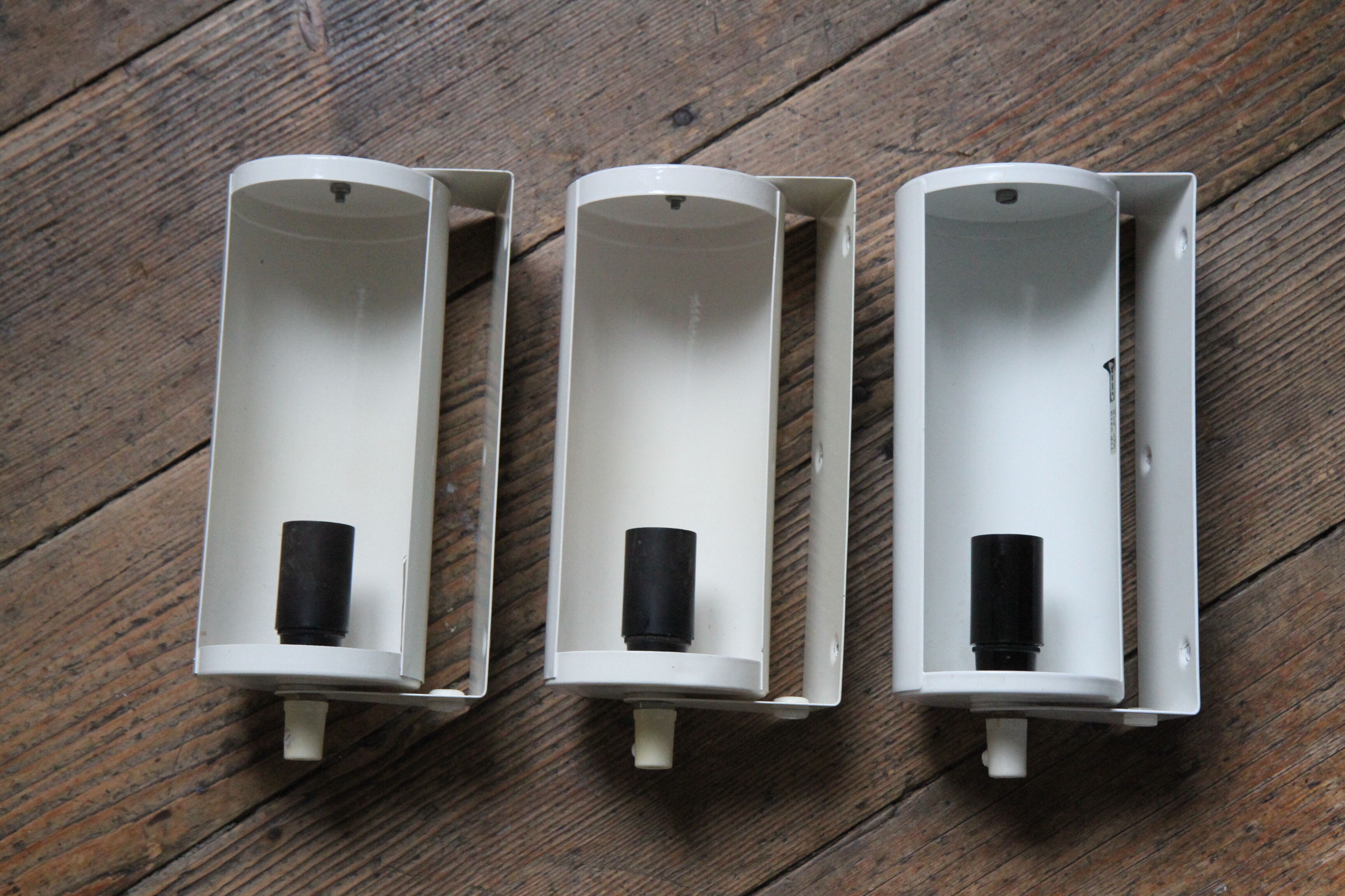 Vintage metal sconces