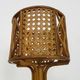Pair of bamboo rattan cane lamps. Italy, 1950s and 1960s.