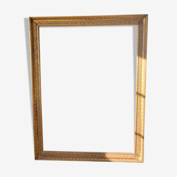 Large-format frame in moulded wood