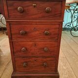 Holland & Sons stamped cylinder desk