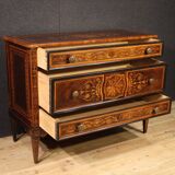 Commode marquetée de style Louis XVI