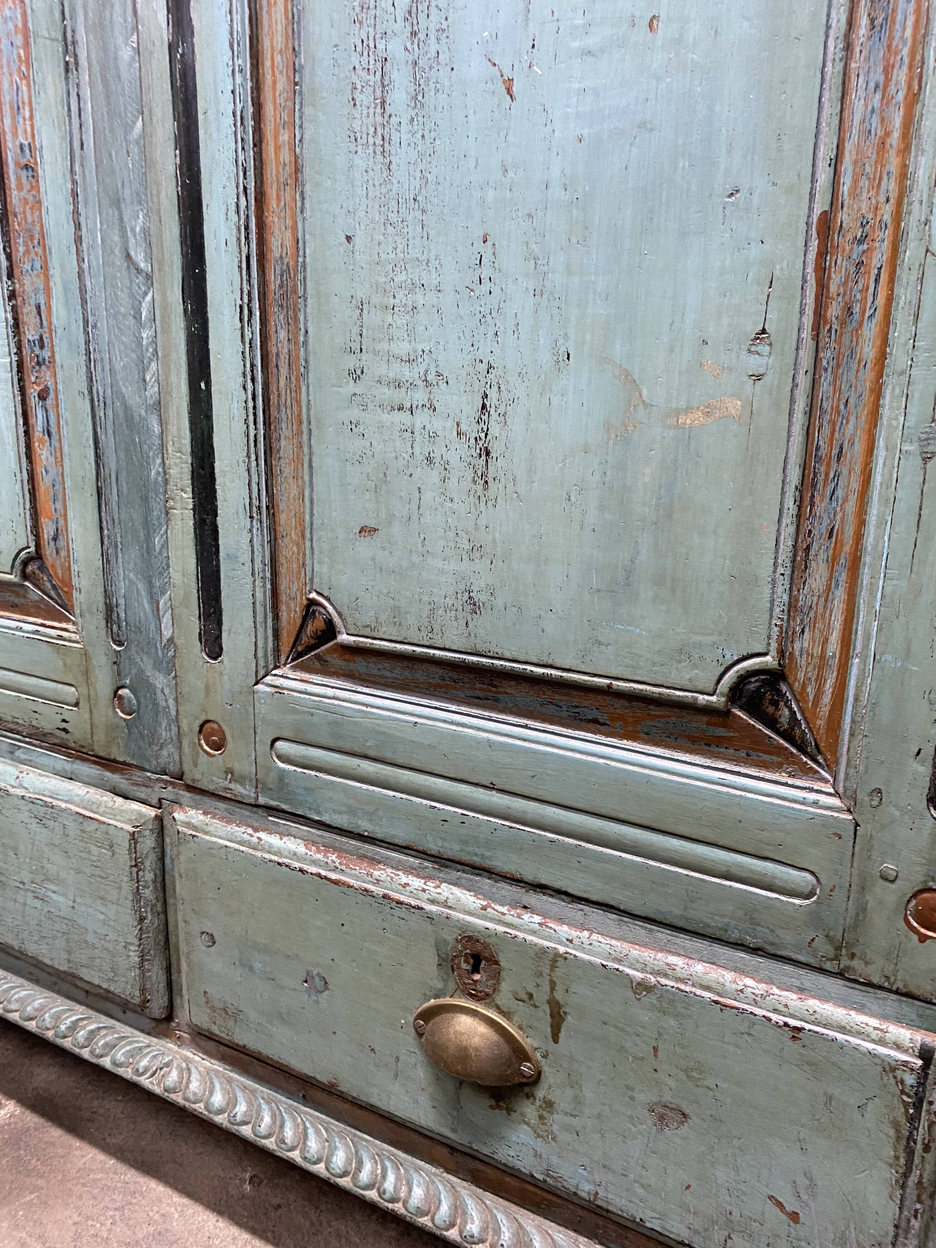 Indian cabinet in wood