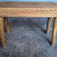 Bench / stool 50 cm old solid wood with patina