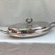 Silver metal covered dish signed Lancel dimension: height -14cm- width -48cm-
