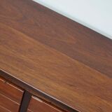 British Mahogany Apothecary Cabinet or Bank of Drawers, 1930s