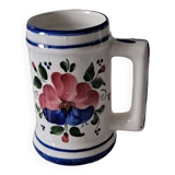 Manises earthenware vase mug