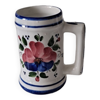 Manises earthenware vase mug