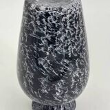 Vase vintage en verre soufflé