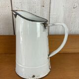 Enamelled pitcher