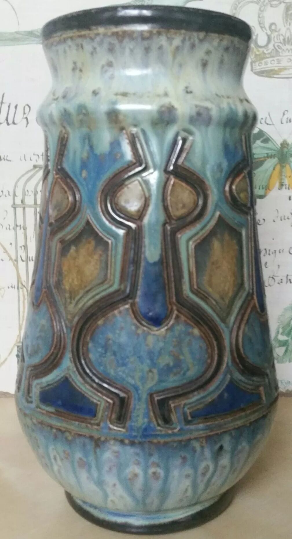 Ethic vase by Dubois