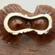 Ceramic hors d'oeuvre server Vallauris shell slipware fish